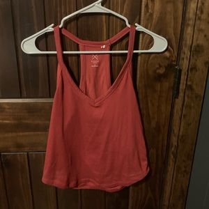 Maroon tank top